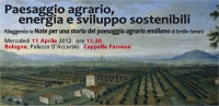 Paesaggio agrario, energia e sviluppo sostenibili