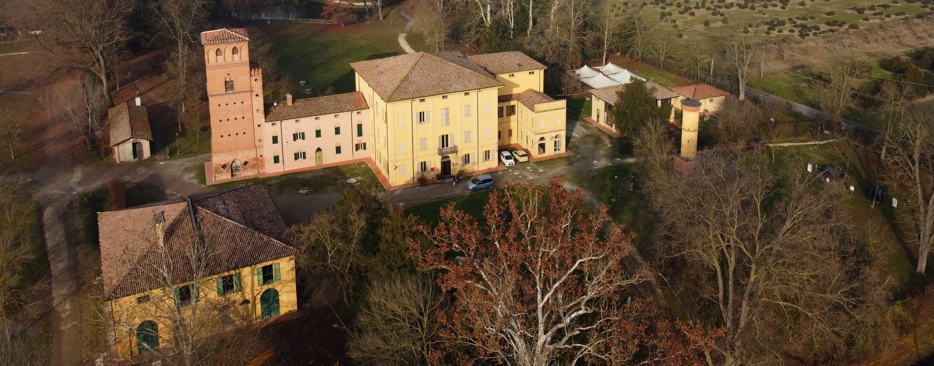 il parco e la villa