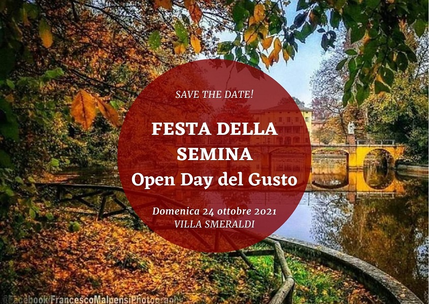 Domenica 24 ottobre Festa della Semina, Open Day del gusto Autunno