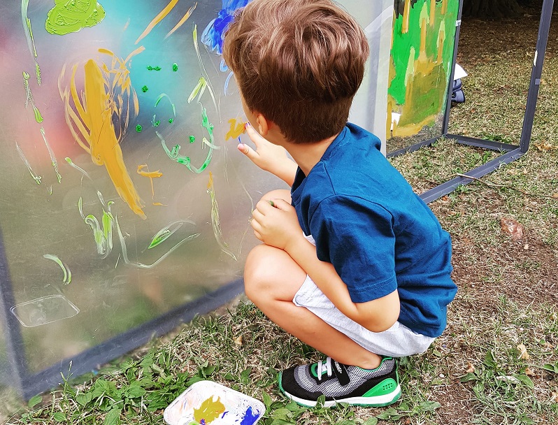 A luglio torna la pittura nel parco per bimbi dai 5 ai 10 anni