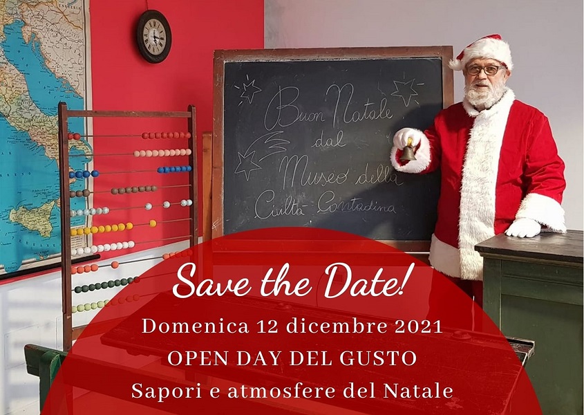 Domenica 12 dicembre "Open day del gusto - Sapori e atmosfere del Natale"