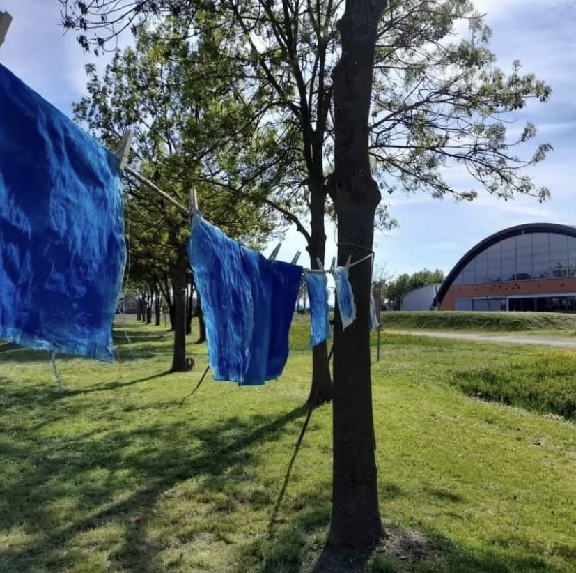 Asciugatura dei panni colorati - Laboratorio bambini