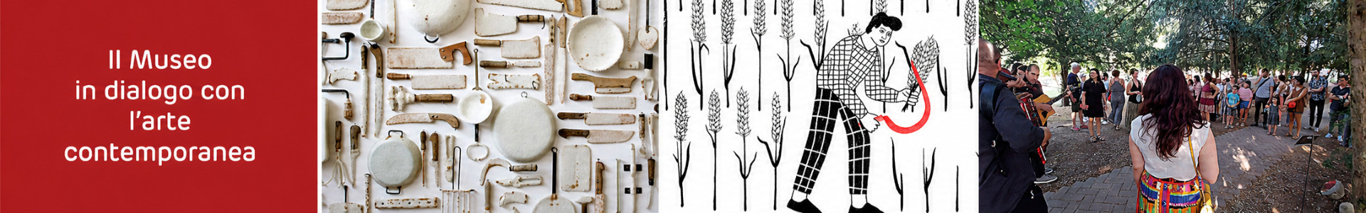 Il Museo della Civilt&agrave; Contadina in dialogo con l'arte contemporanea