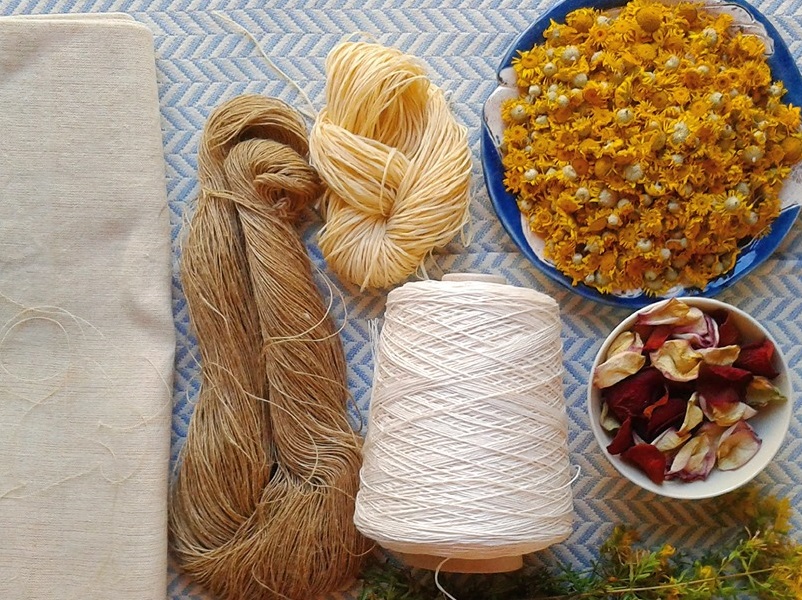 Workshop di Tintura Naturale della canapa e fibre vegetali