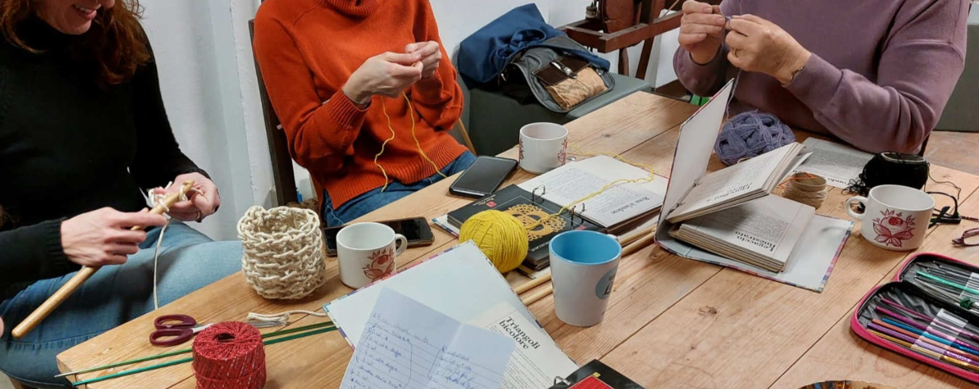 Immagine dello knit caf&egrave;