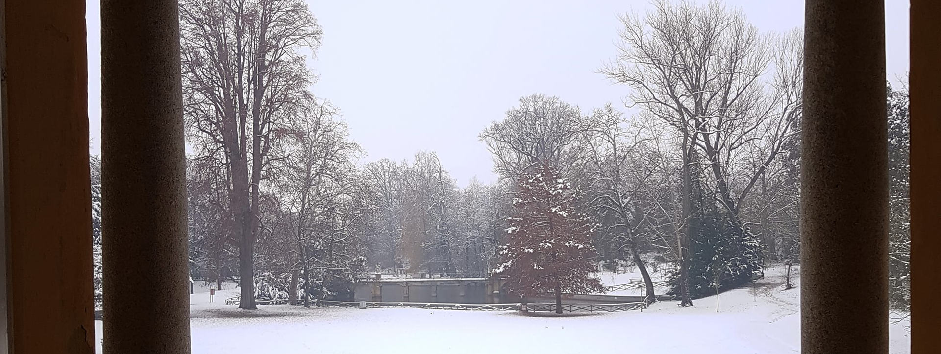 Immagine invernale del Museo 