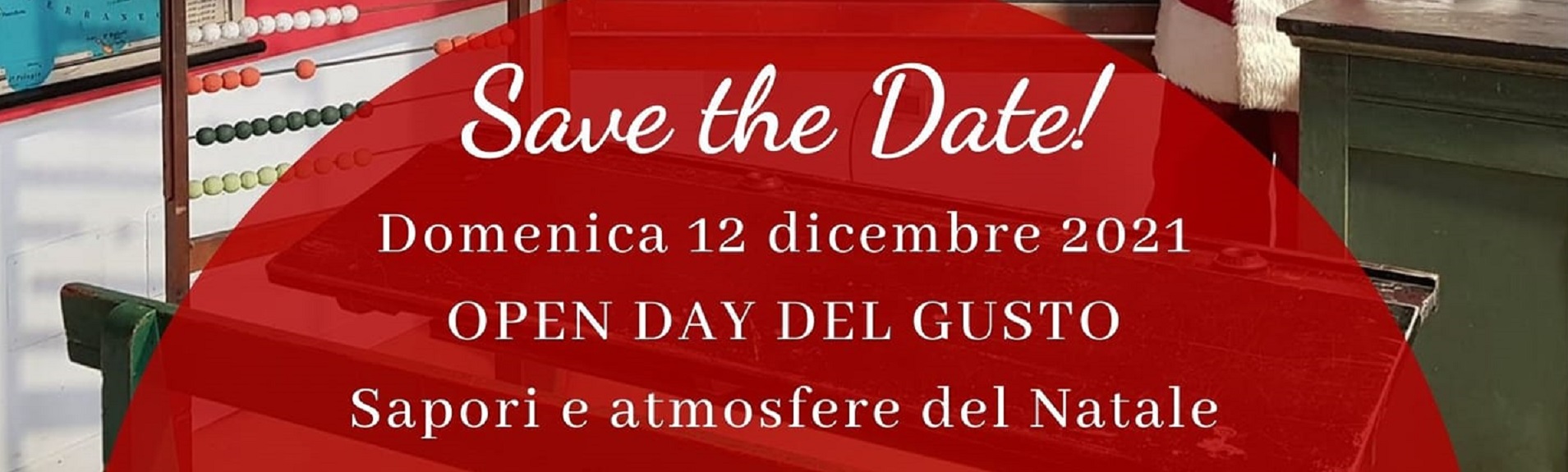 Save the date Open day gusto